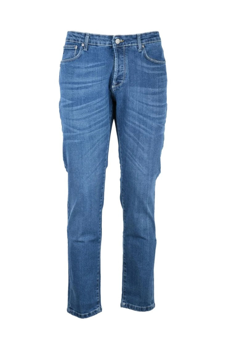 Daniele Alessandrini Blue Slim Fit Jeans