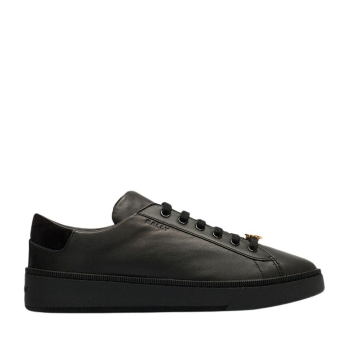Bally Black Low-Top Leather Sneakers