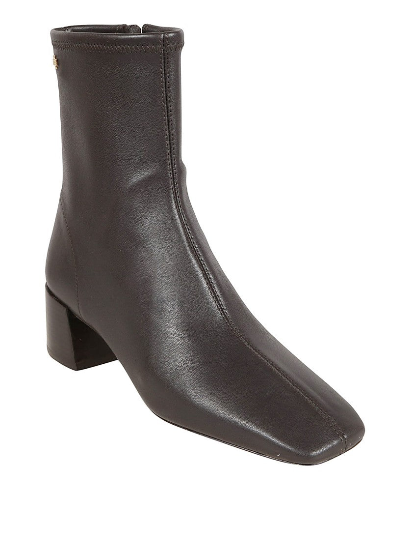Tory Burch Contemporary Stretch Ankle Boots With Square Toe