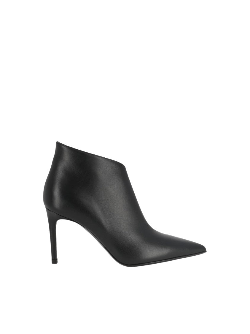 Sergio Levantesi Black Dama67 Ankle Boots