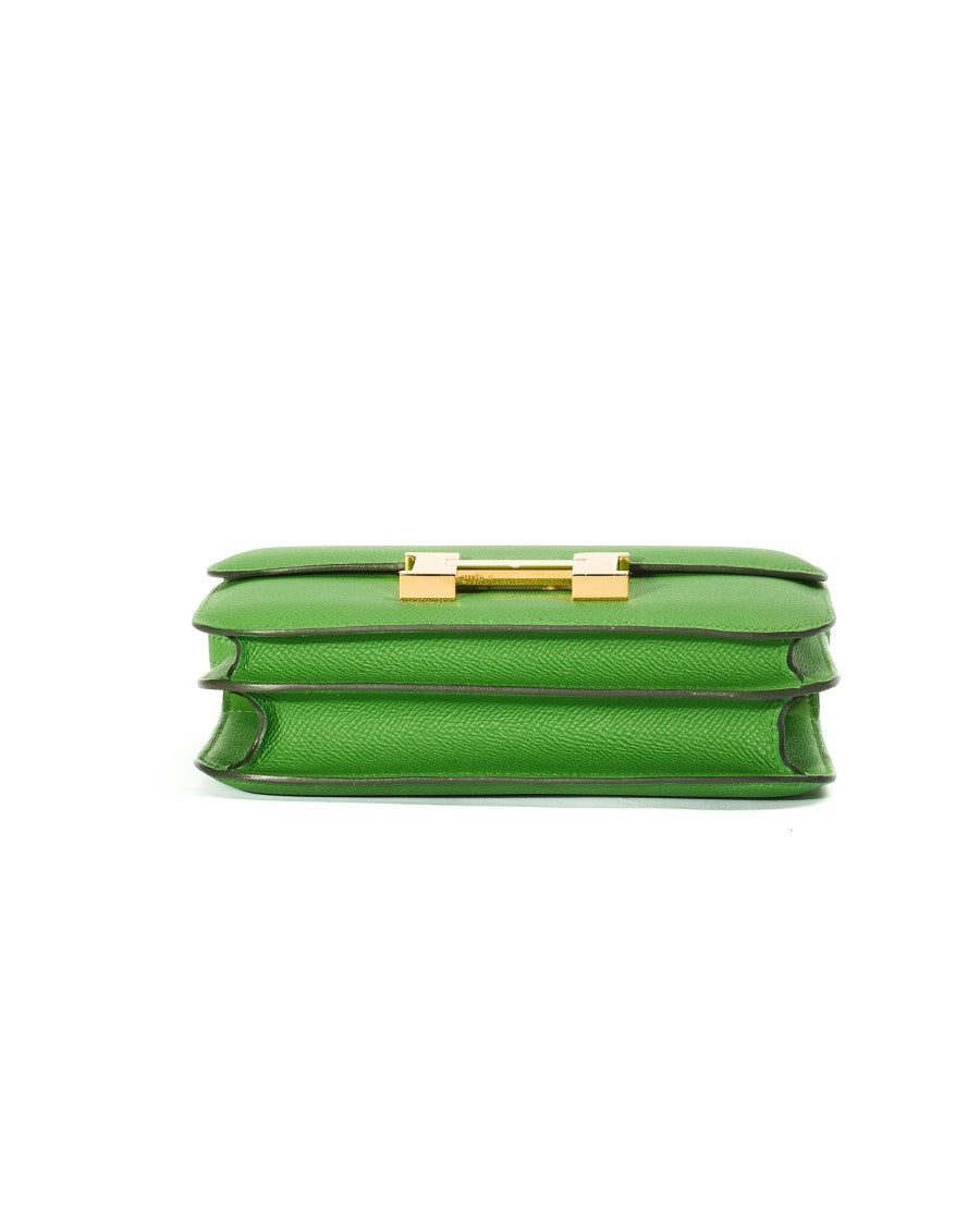 Hermès Constance 18 Mini Mirror Epsom Vert Yucca