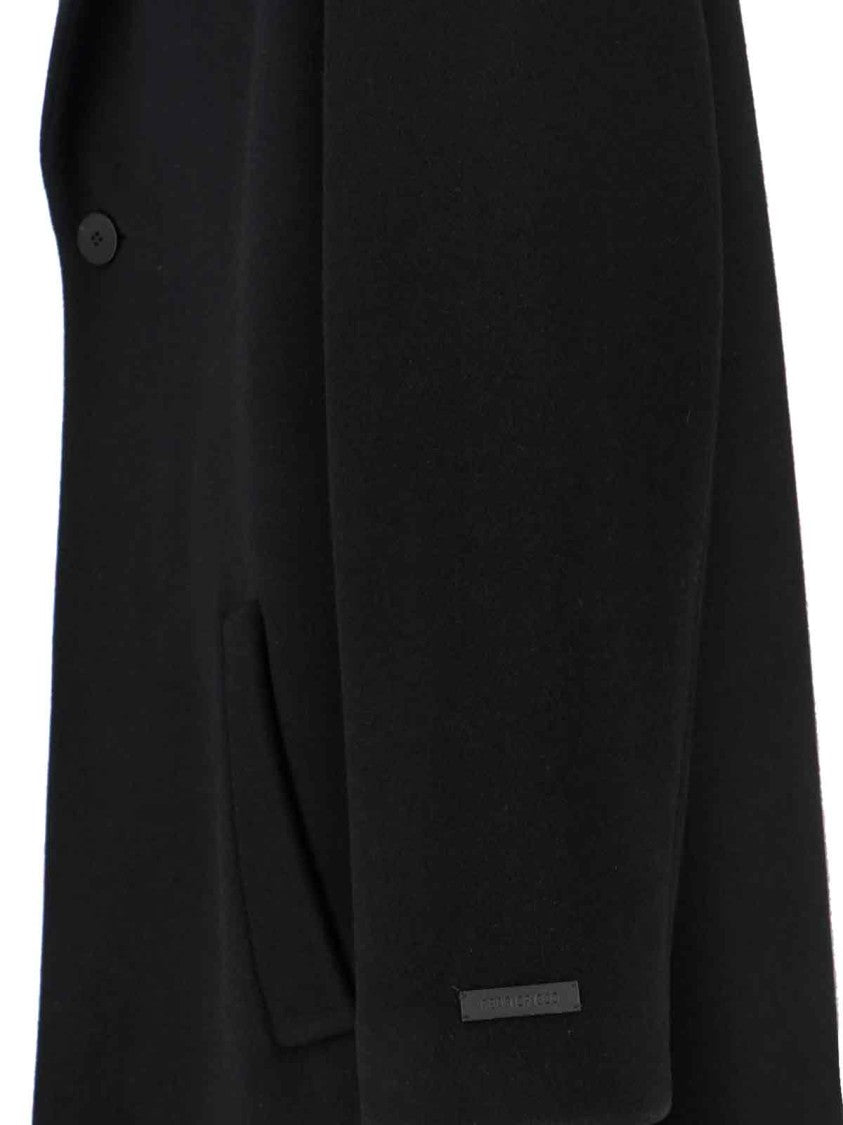 Fear Of God Virgin Wool Coat – Black