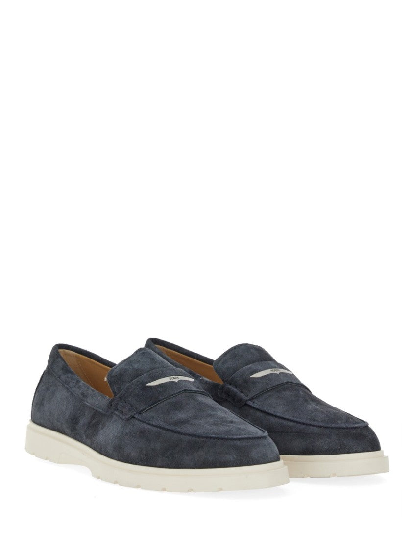 Tod's Classic Grey Suede Loafers