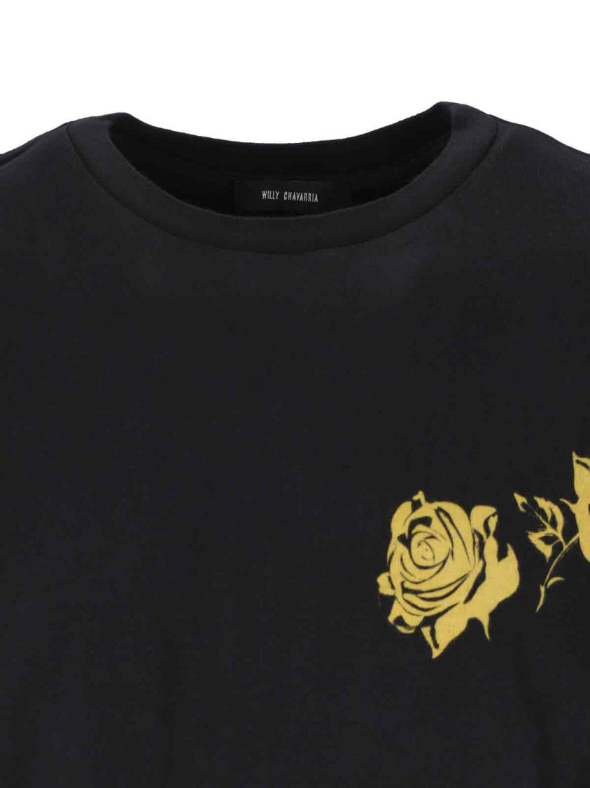 Willy Chavarria Proverb Easy T-Shirt – Black