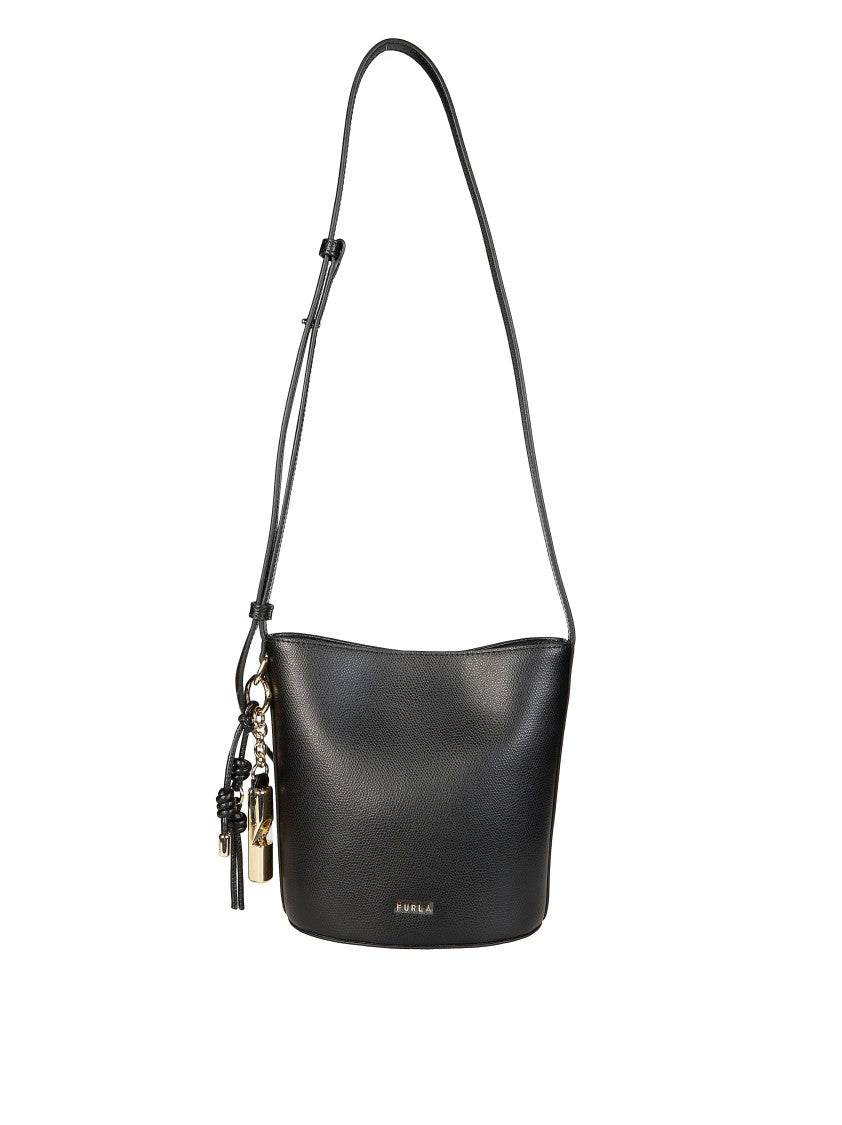 Furla Black Furla Roxie Mini Tassel Bag
