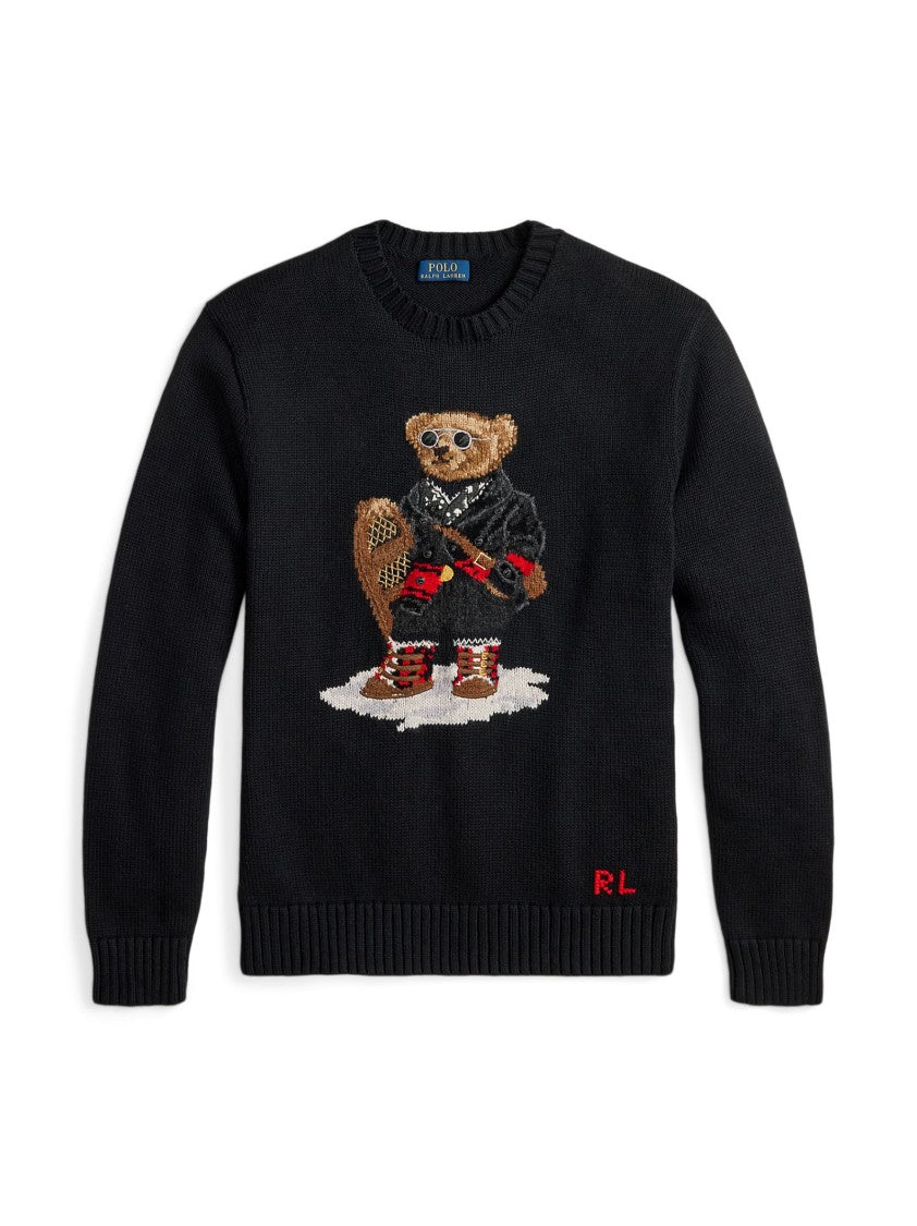 Polo Ralph Lauren Black Crew Neck Sweater