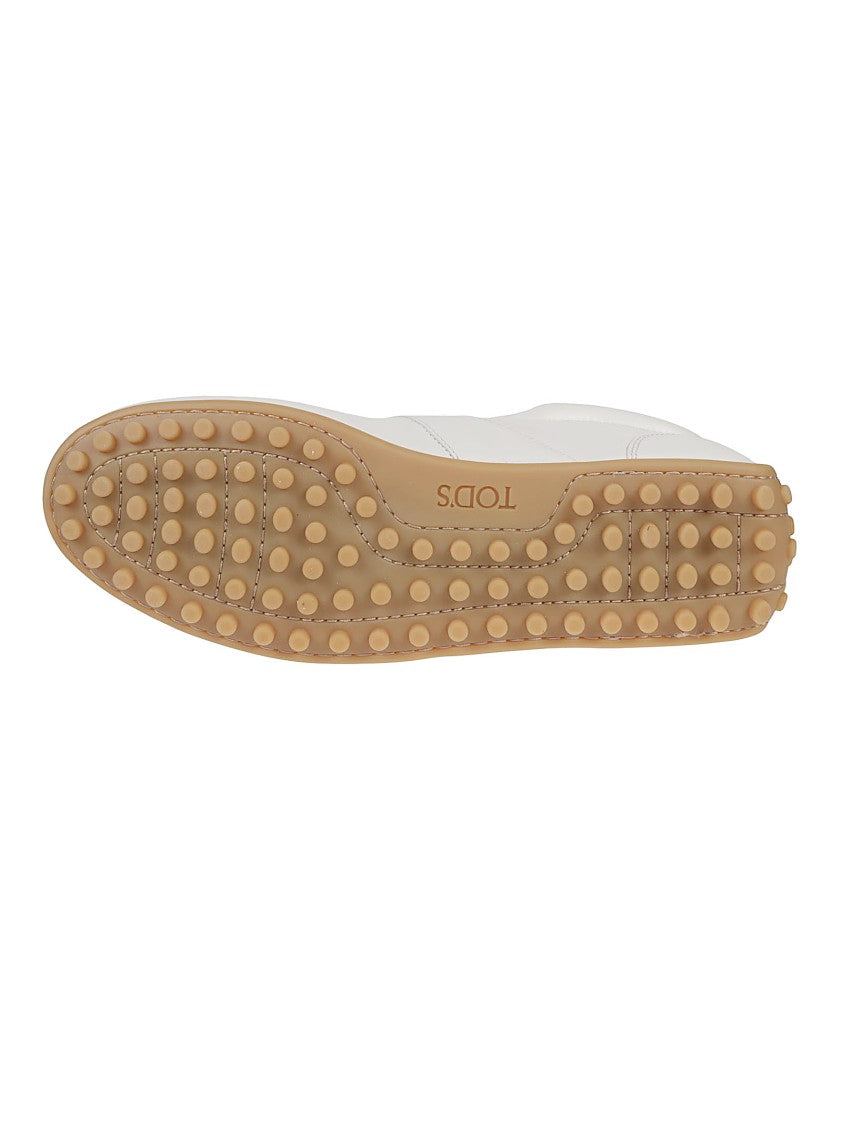 Tod's 59L Low Profile White Ovine Sneakers