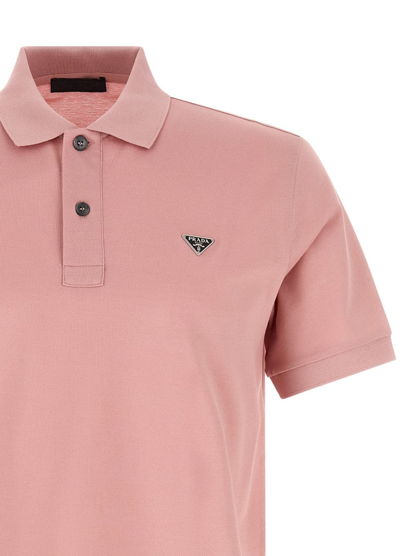 Prada Logo Polo Shirt