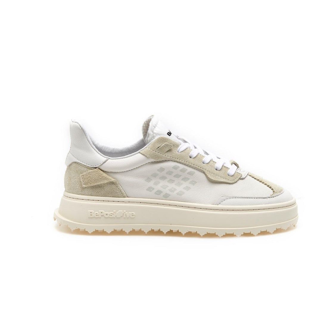 Bepositive Cuprace Wing - Leather + Suede Sneakers