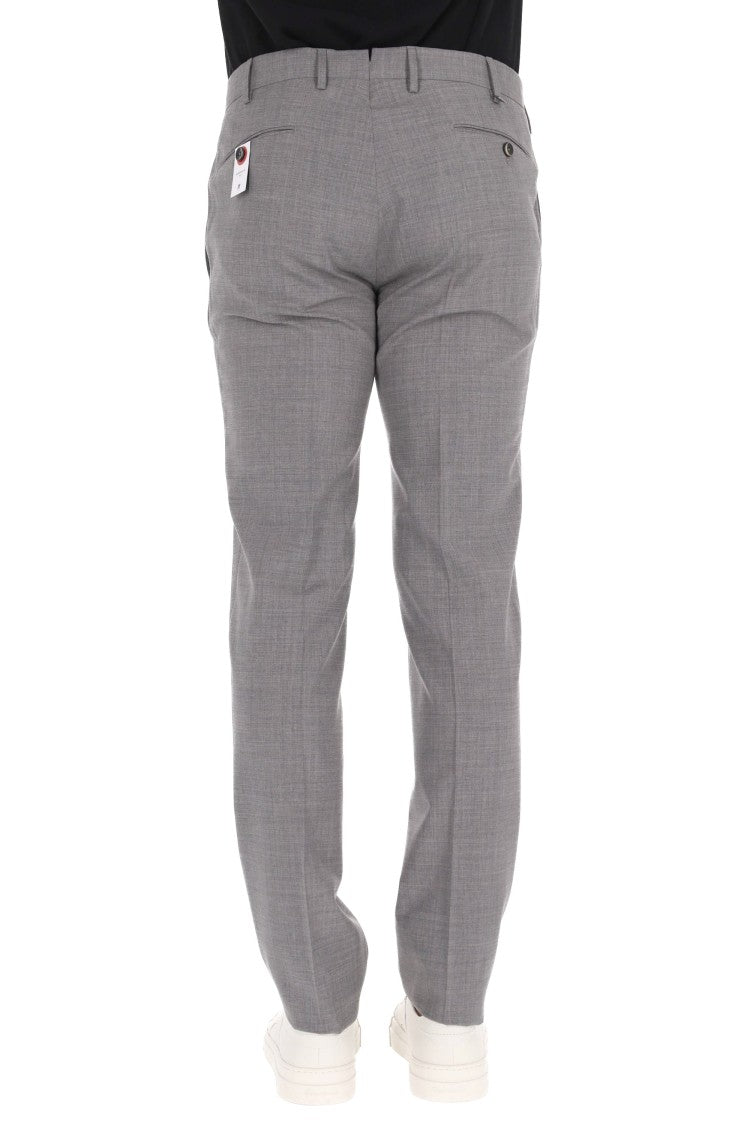 Pt Torino Super Slim Fit Virgin Wool Trousers