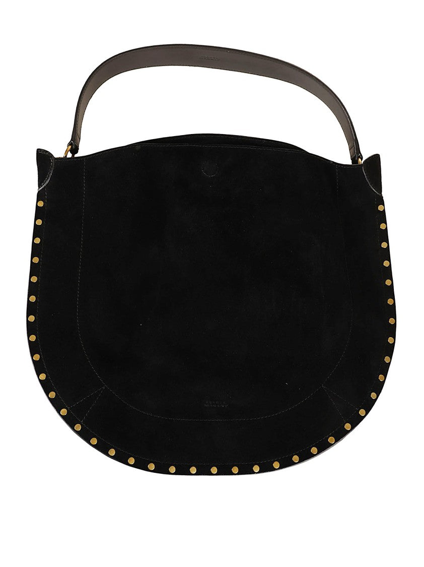 Isabel Marant Suede Calfskin Leather Bag