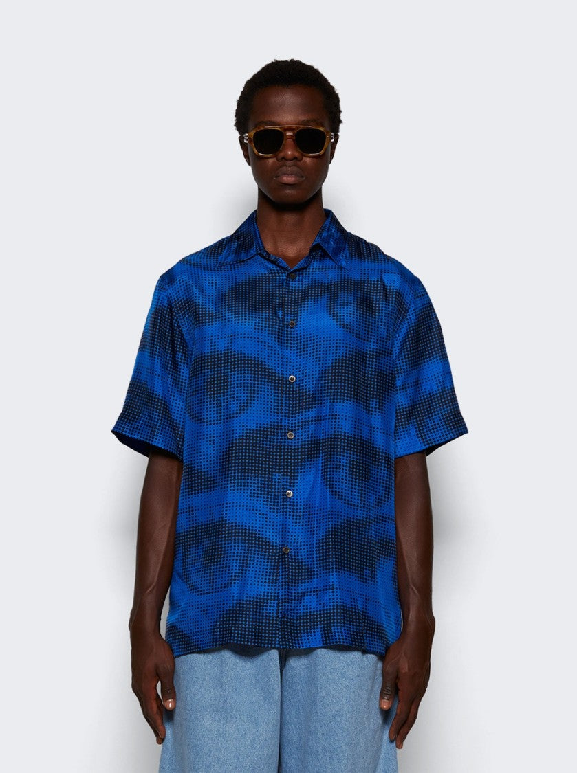 Dries Van Noten Cassidye Shirt Blue