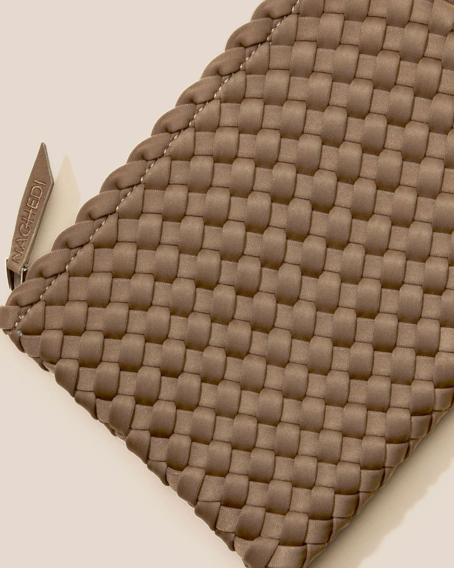 Naghedi Handwoven Neoprene Small Tote