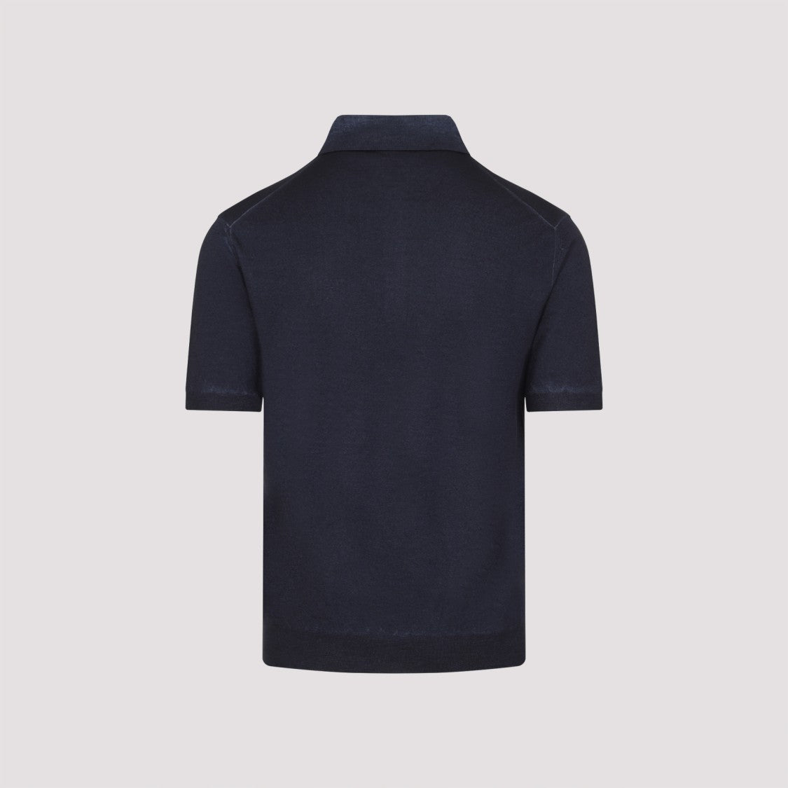 Prada Refined Blue Cashmere Polo T-Shirt