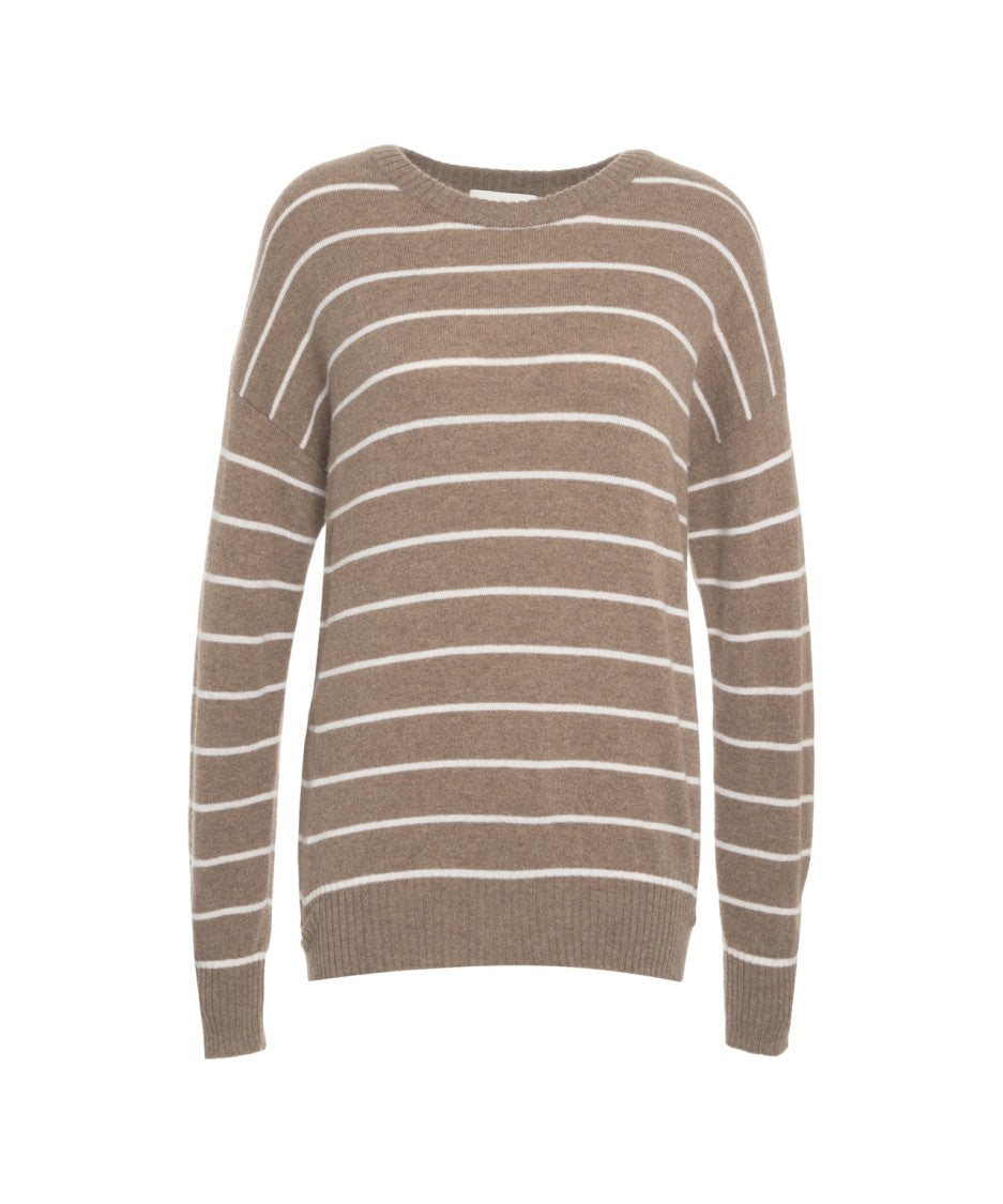 Mvm Striped Knit Sweater