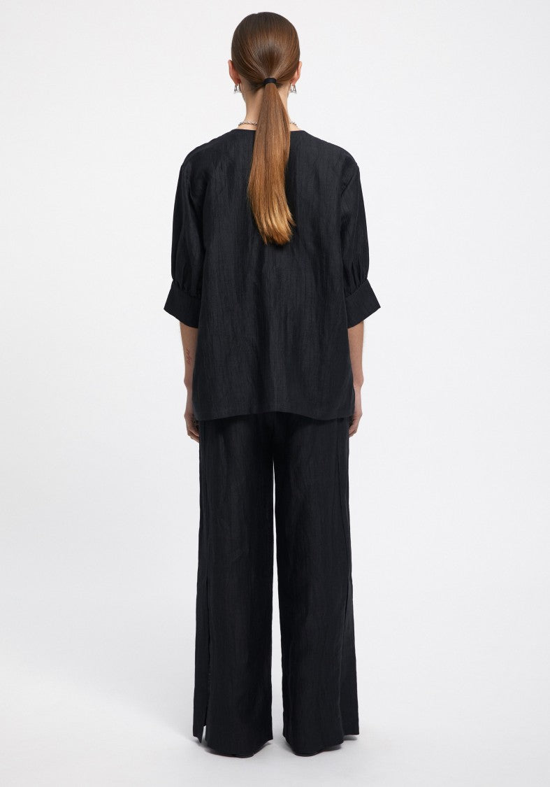 Aeron Stacy - Linen Blouse