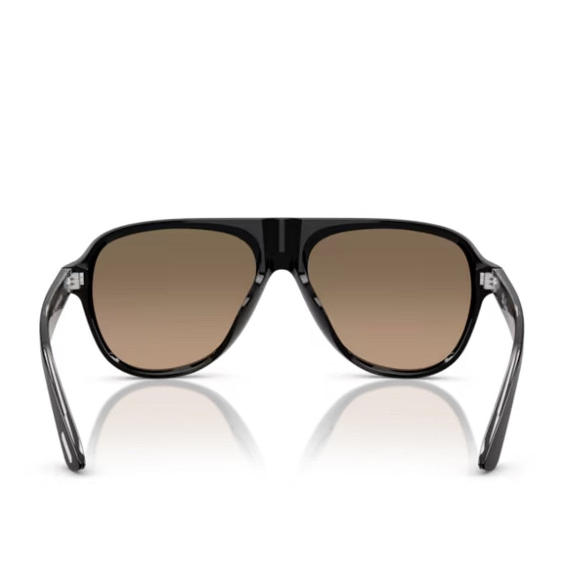 Oliver Peoples Black Paul Newman Acetate Oversized Aviator Sunglasses