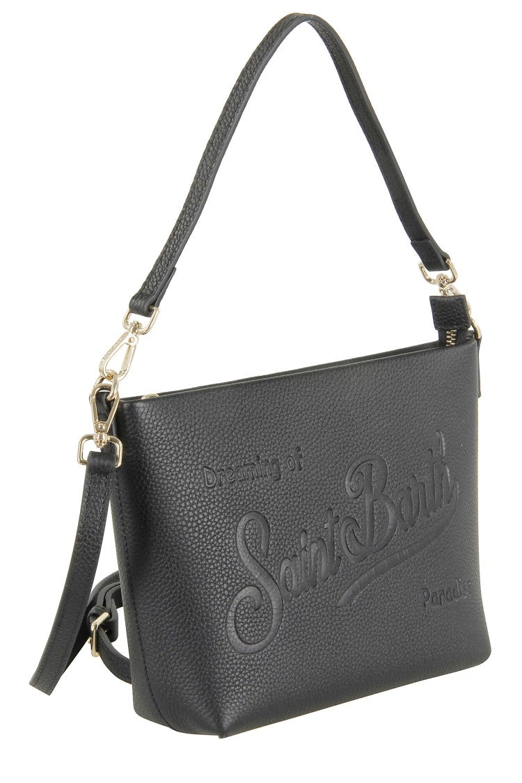 Mc2 Saint Barth Textured Leather Aline Clutch Bag