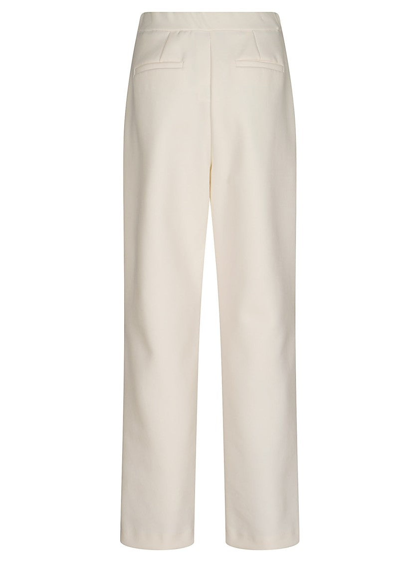 Max Mara Ivory Cigarette Tailored Trousers