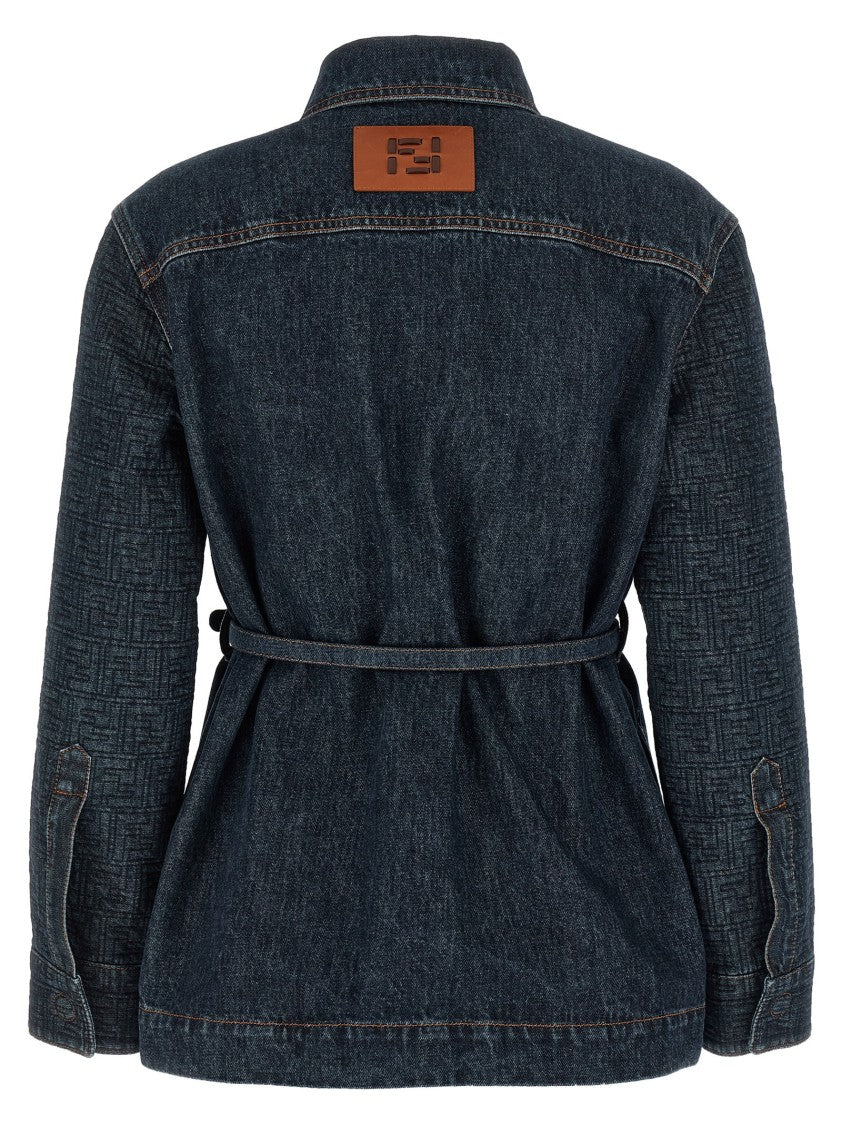 Fendi 'Ff' Denim Jacket