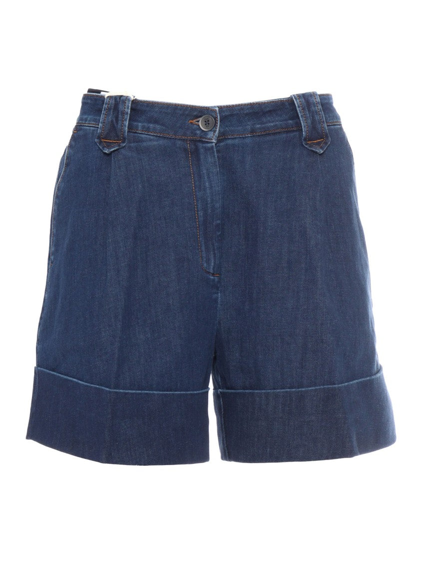 Fay High-Waisted Bermuda Chinos
