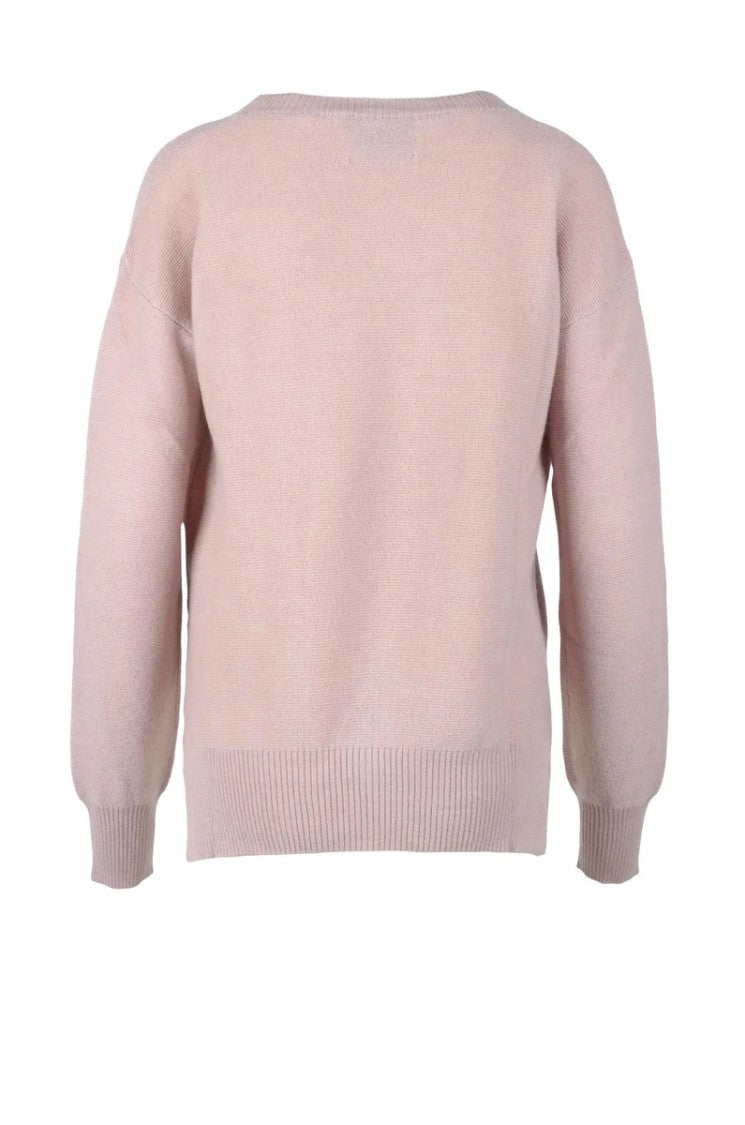 N.O.W. Andrea Rosati Cashmere Sweater - Old Rose