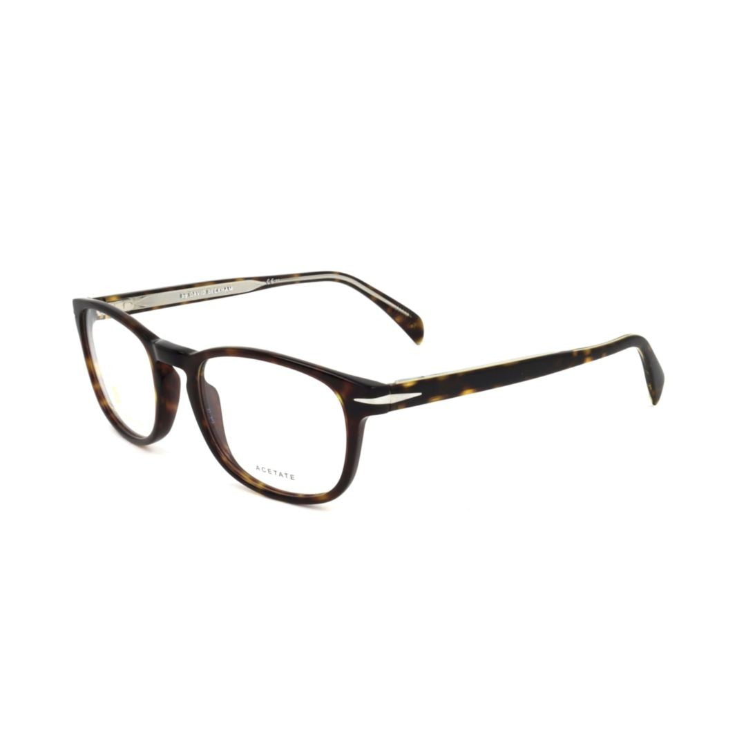 David Beckham Db 1064 Rectangular Tortoiseshell Acetate Eyeglasses