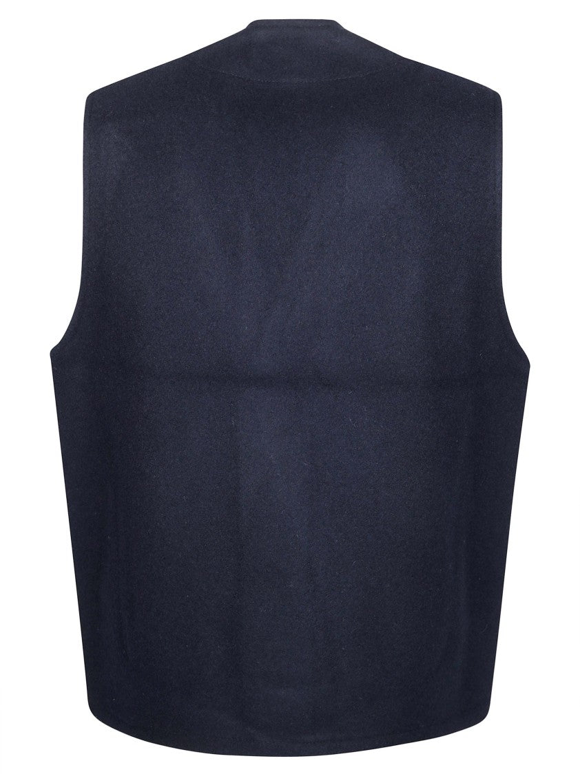 Filson Mackinaw Wool V-Neck Button-Up Vest