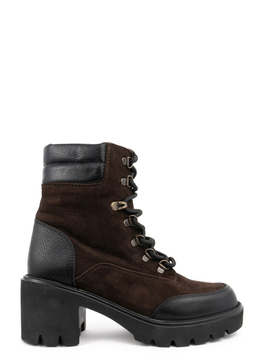 Sergio Moretti Lace-Up Ankle Boots