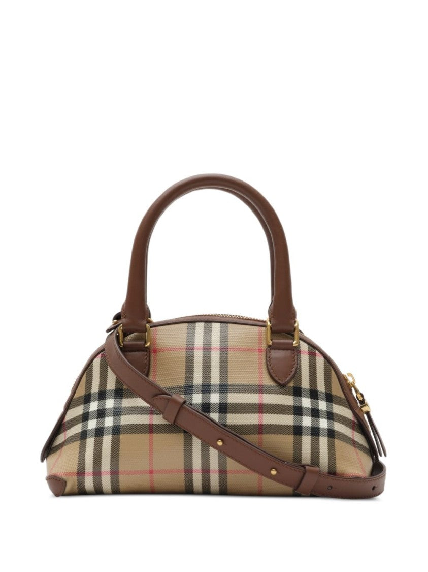 Burberry Primrose Mini Canvas Calfskin Handbag