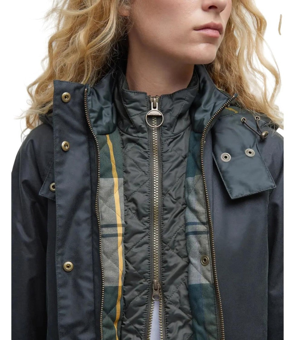 Barbour Cannich Wax Jacket With Tailored Silhouette