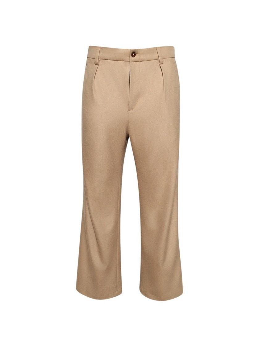 Nahmias Pleated Trousers Sand Tropical