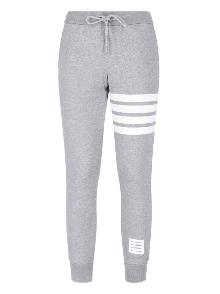 Thom Browne "4-Bar" Track Pants – Grey