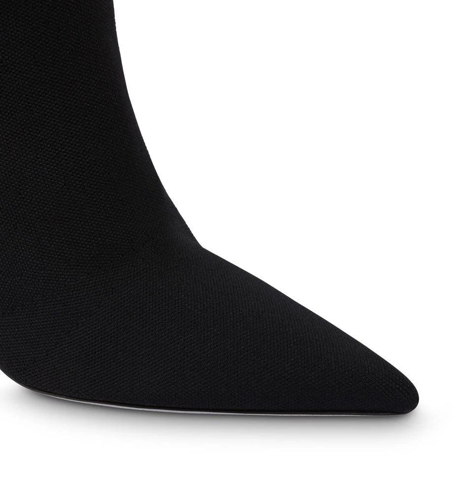 René Caovilla Margot Black Bootie 105