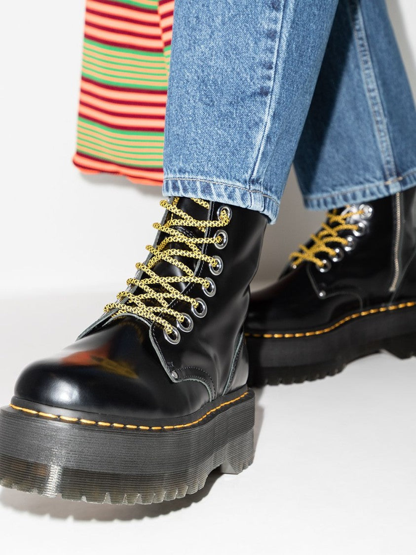 Dr. Martens Platform Ankle Boots With Lace-Up Design