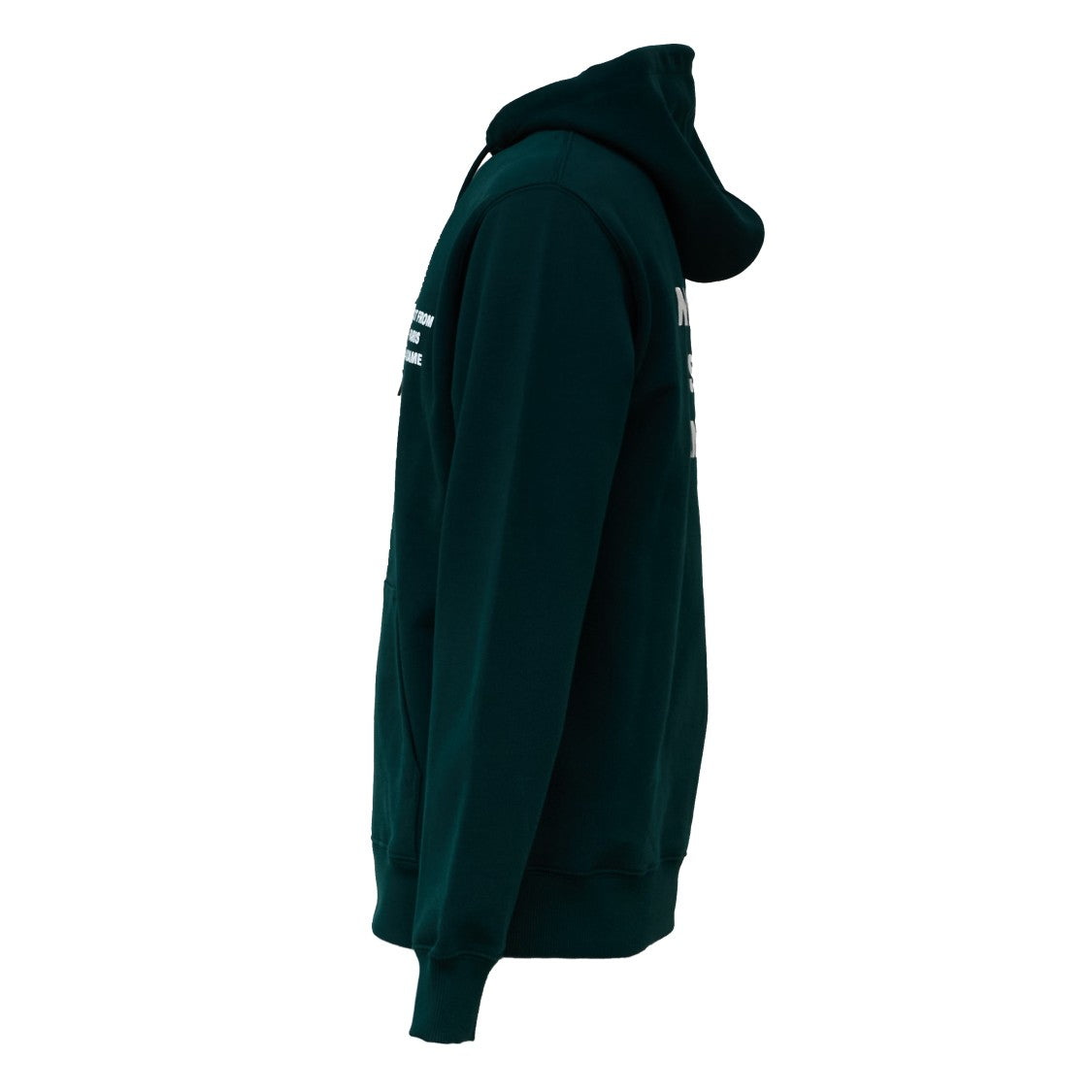 Drôle De Monsieur Hoodie With Iconic Slogan And Drawstring Closure