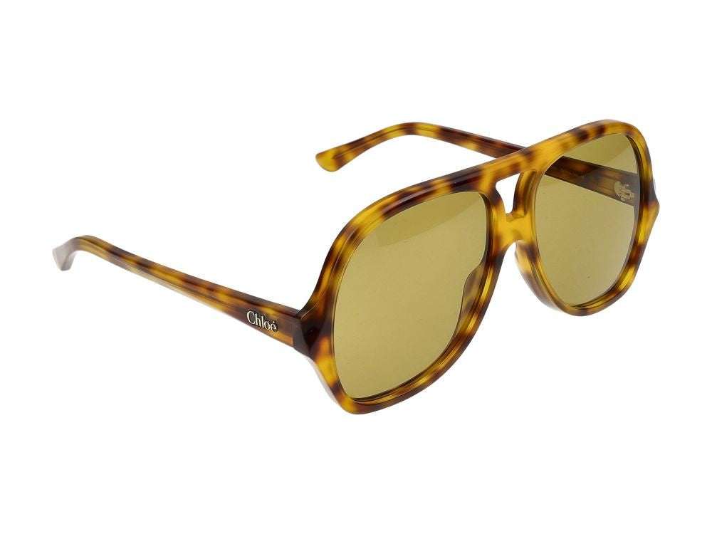 Chloé Sunglasses Ch0289s 003 Havana Havana Green 58/14/140