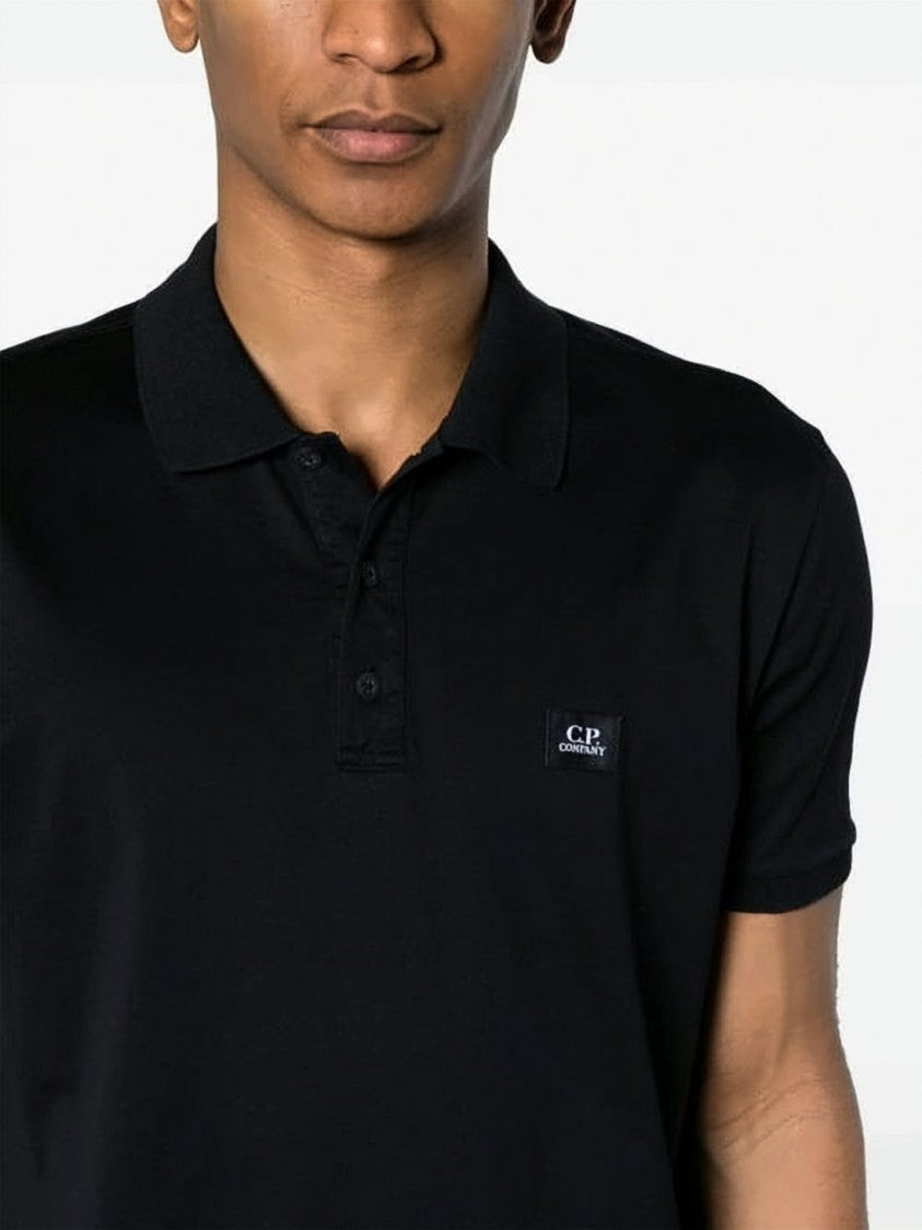 C.P. Company Classic Short-Sleeve Polo Shirt With Traditional Collar