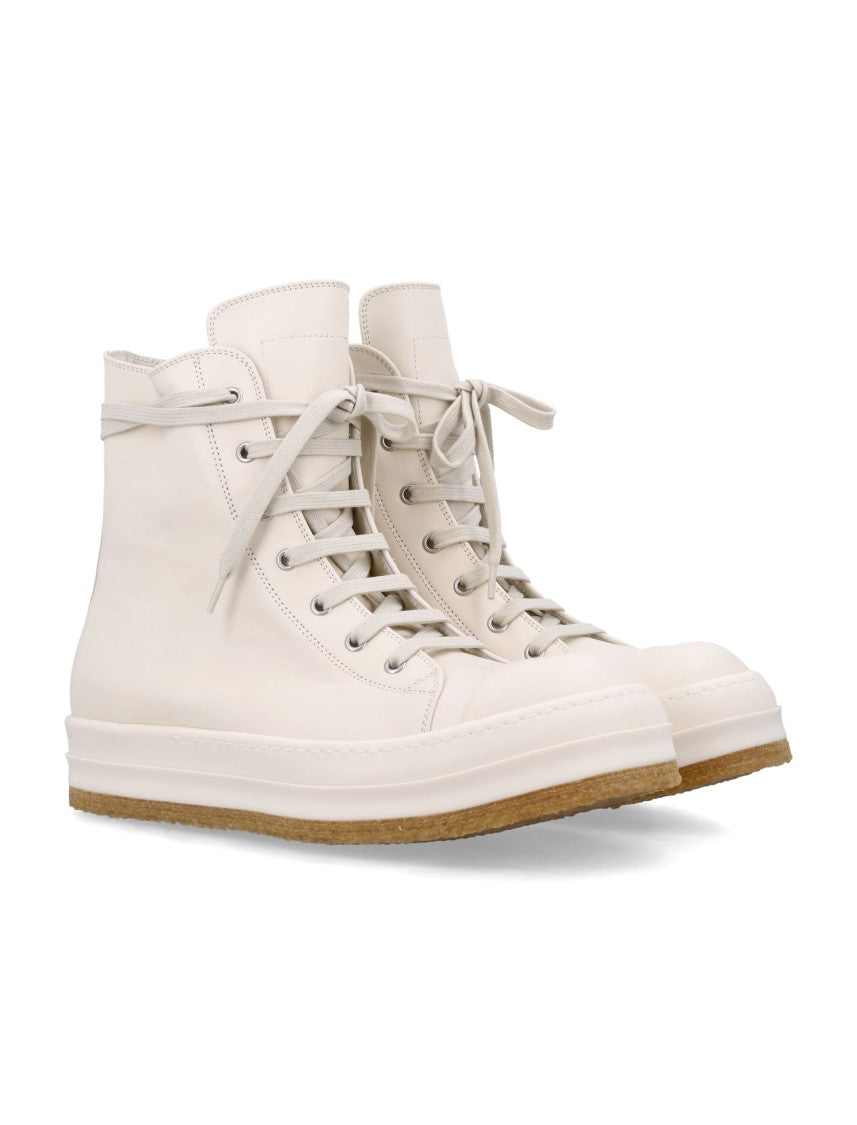 Rick Owens Above-Ankle Creep Sneakers
