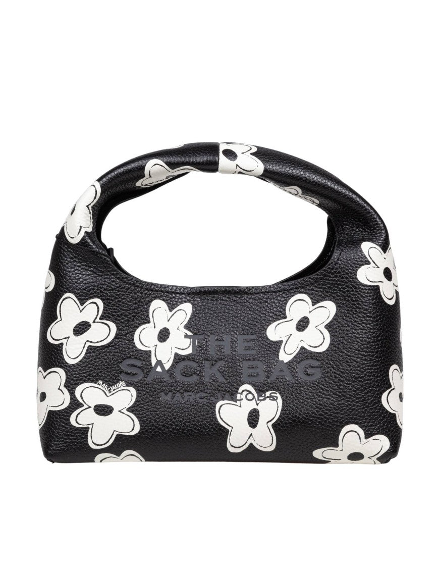 Marc Jacobs Flower Print Leather Mini Sack