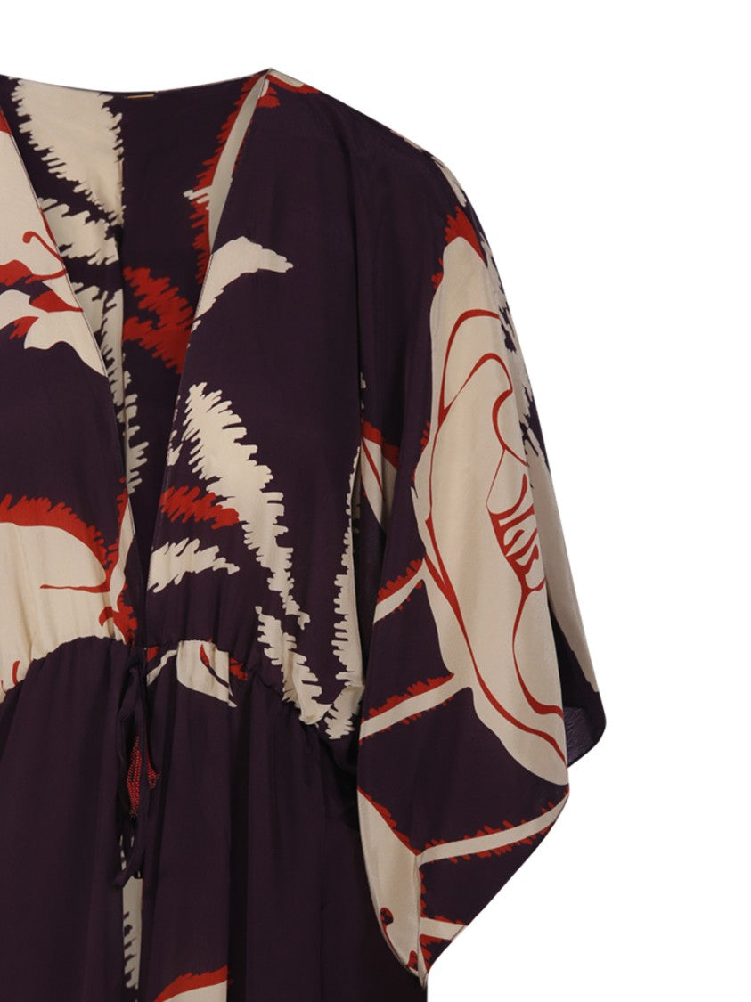 Juan De Dios San Cipriano Crepe Chine Tunic