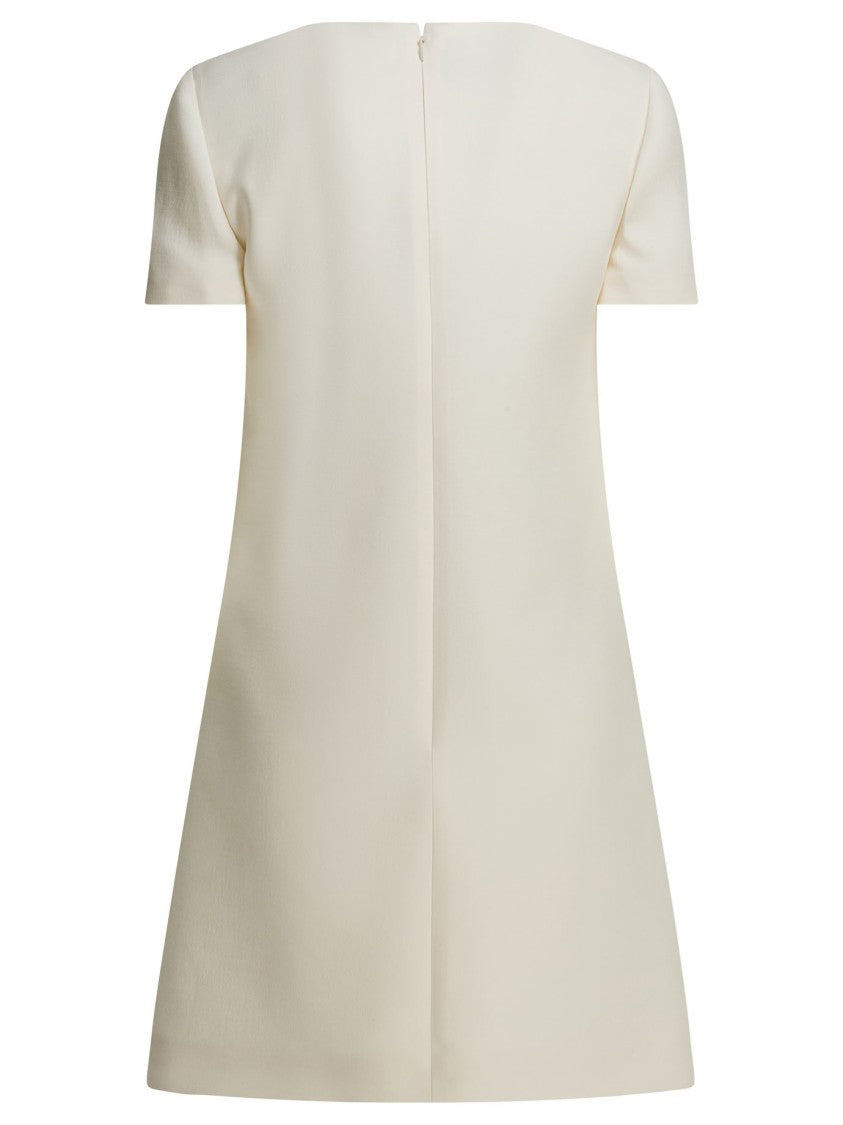 Valentino A-Line Dress With V-Neckline