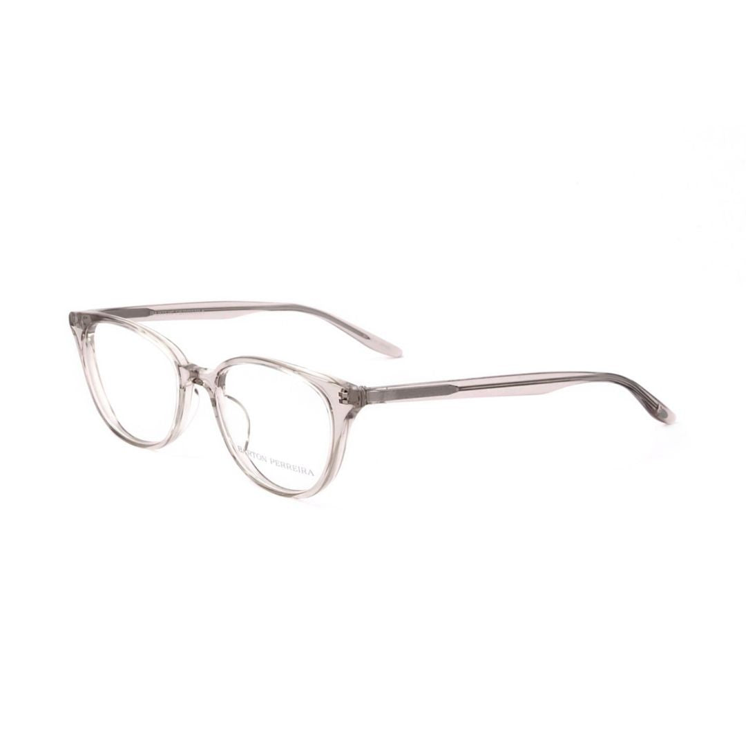 Barton Perreira Bp5024 481Cq Translucent Plastic Round Square Eyeglasses With Tapered Temples