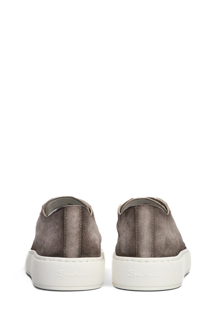 Santoni Supersoft Seta Suede Sneakers