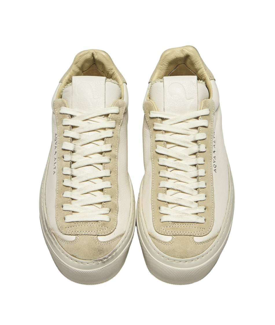 Aqua Alta Venice Masegno White Stone Sneakers