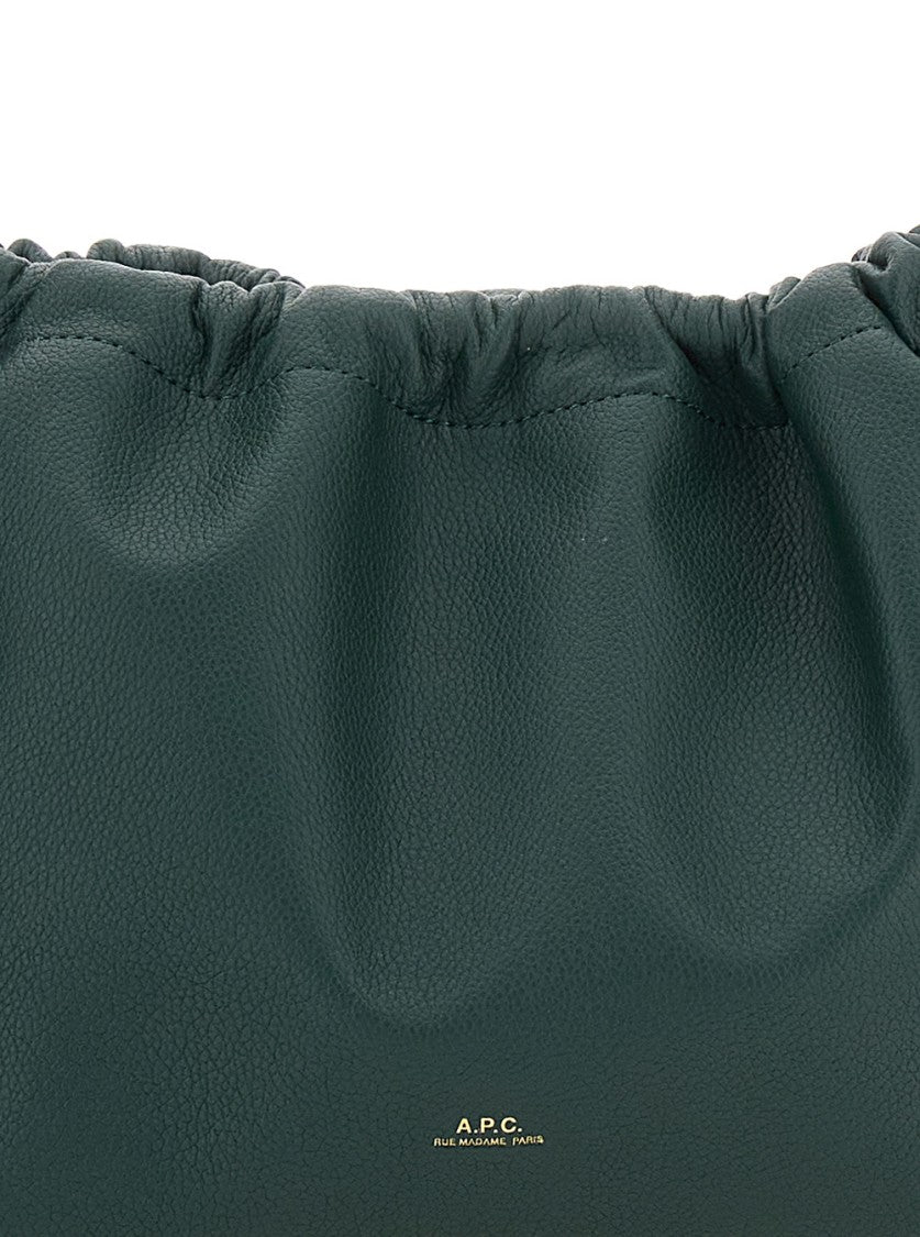 A.P.C. Mini Bag With Gathered Design