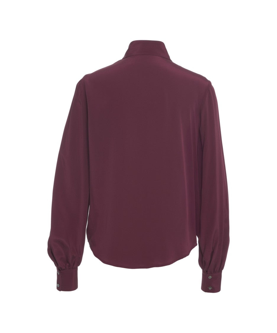 Himon's Ruffled Front Shirt With Classic Collar