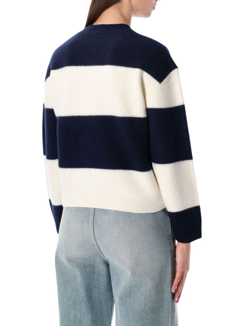 A.P.C. Penny Striped Horizontal Knit Sweater