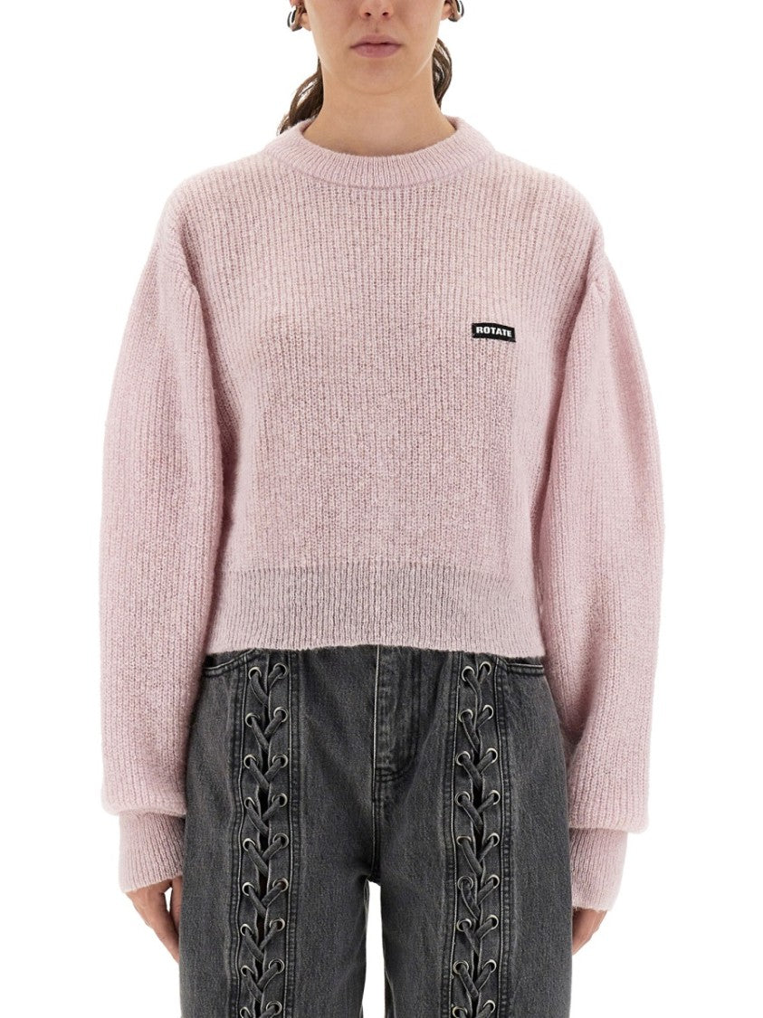 Rotate Birger Christensen Wool Puff Sweater