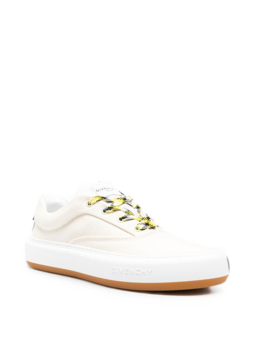 Givenchy Black Minimalist Contrasting Laces Sneakers